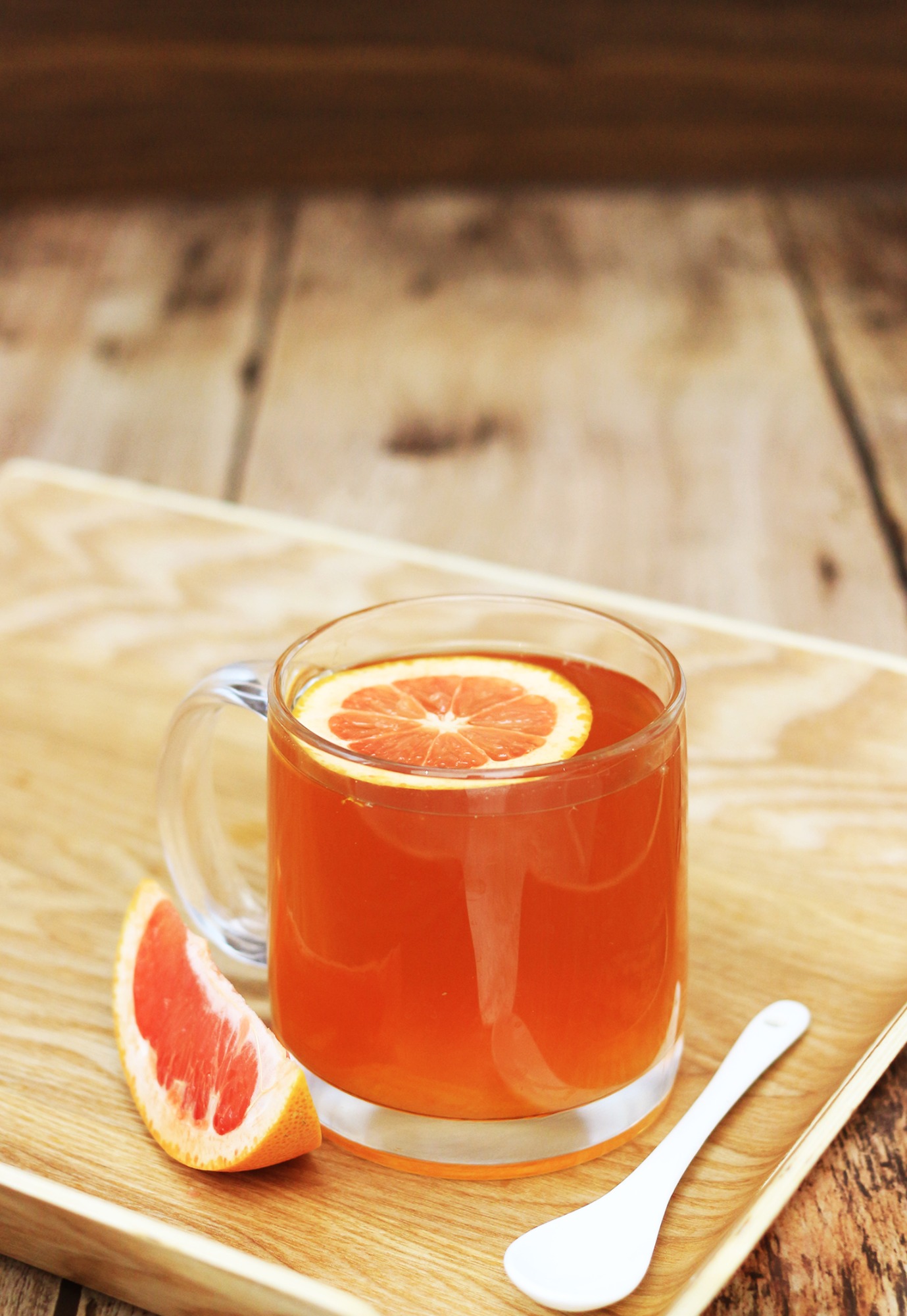 金桔蜜柚茶